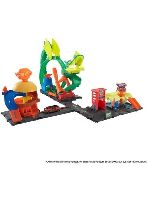 Hot Wheels - City Life Hamburger Restaurant HDR24 HDR26 Licensed Product - Image 1