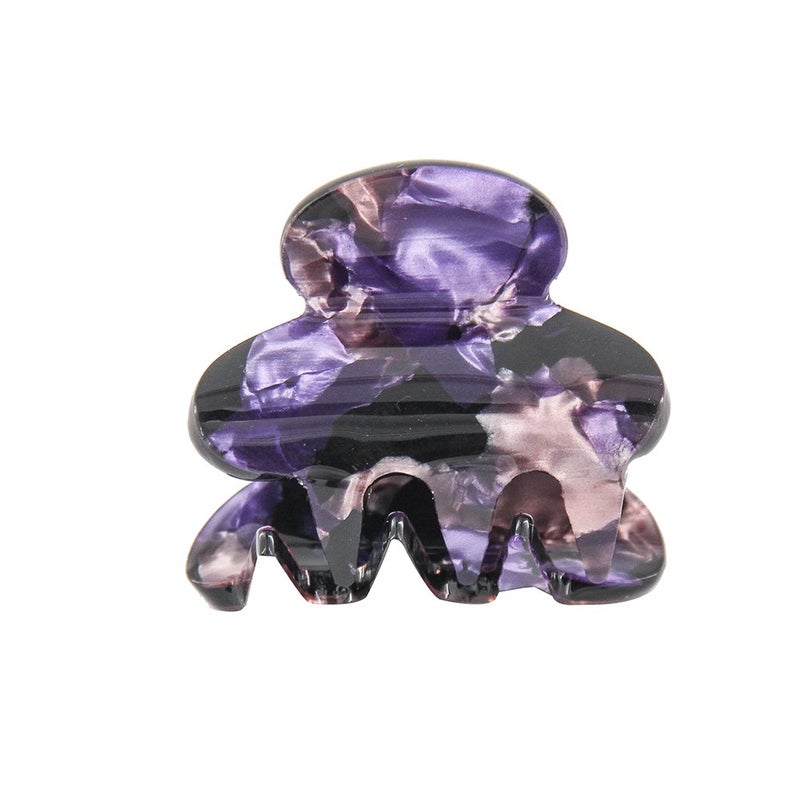 Carede 1.2 inch Small Hair Clips Plastic Hairs Claws Barrette Small Hairpin Clamps for Women and Girls,Pack of 12 - Image 4