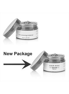 Hair Coloring Dye Wax, Instant Hair Wax, Temporary Hairstyle Cream 4.23 oz, Hair Pomades, Natural Hairstyle Wax for Men and Women Party Cosplay (Ash Grey) - pzsku/Z1308634EB2AAE8F603C3Z/45/_/1681026618/76337430-48a3-4b97-964a-26629572dd04