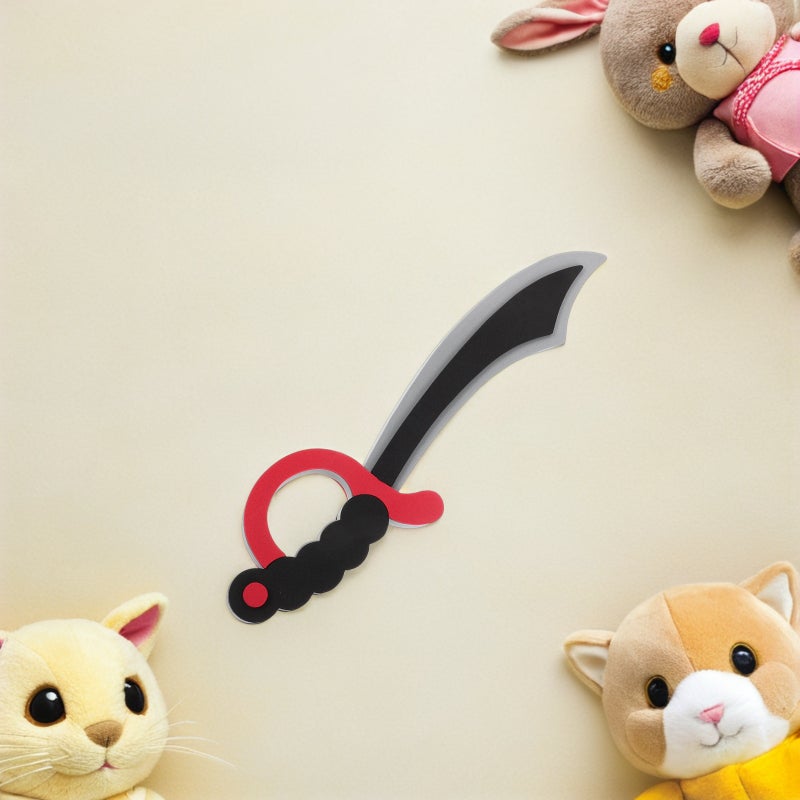 🧸 سيوف ناعمة للعب القتال لعبة ألوان متعددة للحفلات والهالوين مجموعة متعددة القطع - Image 2