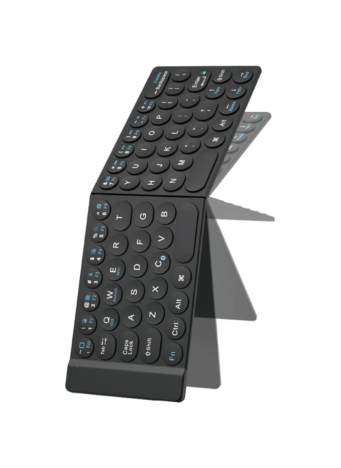 Generic Compatible with Fold mini Keybord Wireless connections  - Image 1