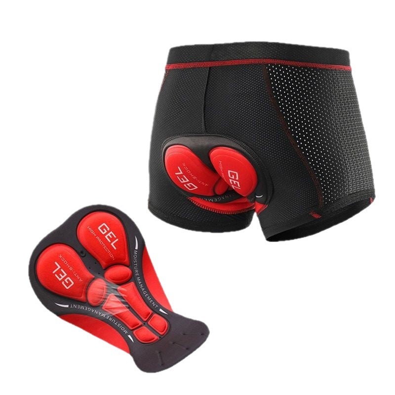 Men's Cycling Shorts with Silicone Pad, Breathable Quick-Dry - Image 4