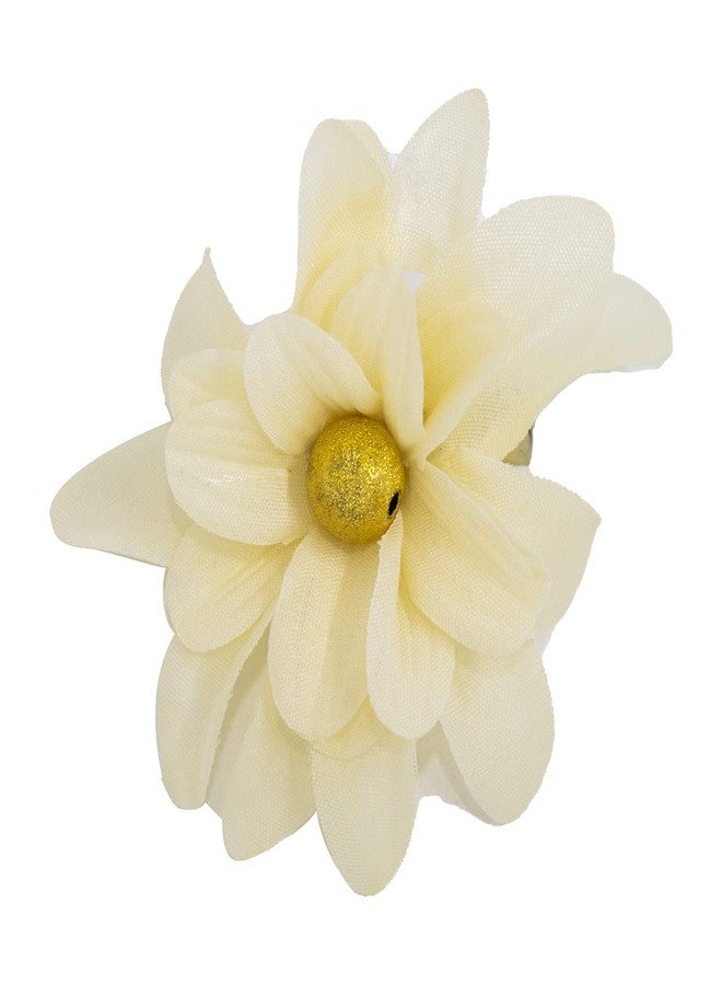 Baal Flower Side Clip For Women And Girls 2 Pcs Multi Colro Pack Of 1 (M3) - Image 4