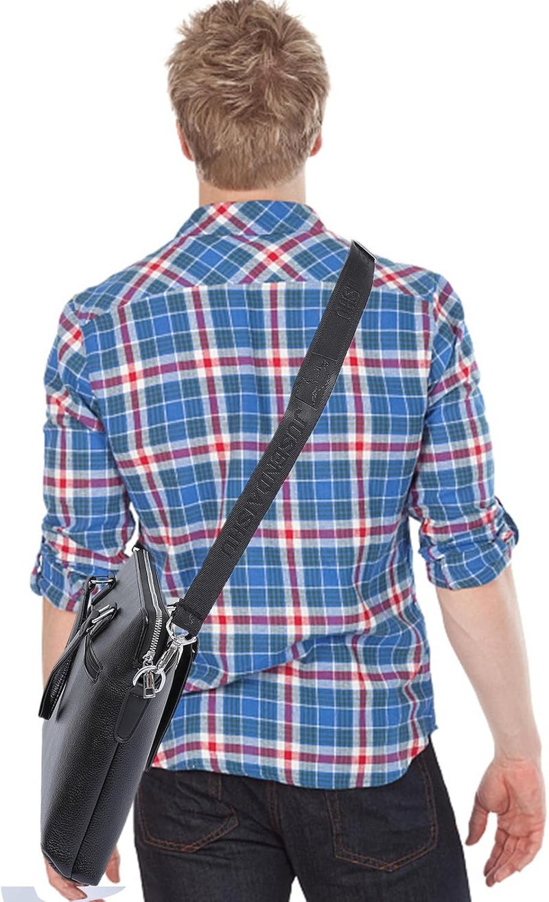Modern versatile shape Baluue Men’s Business Handbag Pu Leather Briefcase Laptop Storage Bag Waterproof Single-shoulder Portfolio Bag for Work Office Use Long term use design Any KSA address orderable Month-round consistent deliver Light sturdy raw material Simple practical structure All space matching look Closed & open space compatible All-round applied quality Experience optimized build KSA market popular practical build All-season available stock Upgraded classic design Easy transit optimized build Multi stock guarantee supply Practical build All storage type compatible Odor free color Local market compliant trusted quality Safe approved storage space Cross product combo compatible Affordable trusted craftsmanship Upgraded quality Carefully selected solid material Changing environment compatible - Image 5