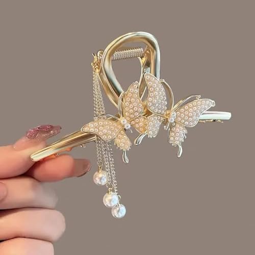 Dartler Hair Clutcher For Women | Stylish Hair Claws For Girls | Trendy Alloy Metal Clips | Fashionable Girls Hair Accessories | Suitable In Various Occasions (Rhimestone) Pack Of 1 - Image 3