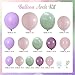 Froova Fairy Wonderland Balloon Arch Kit 128Pcs Pastel Pink Purple Green Balloon Garland Kit for Baby Girls Fairy First Birthday Spring Garden Tea Party Bride Baby Shower - Image 4
