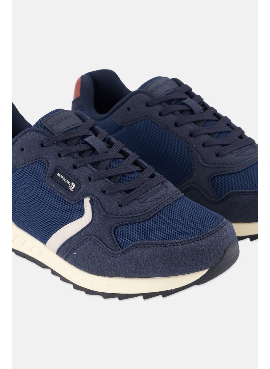 Nordland Men Lace Up Casual Shoes, Navy Combo  - Image 2