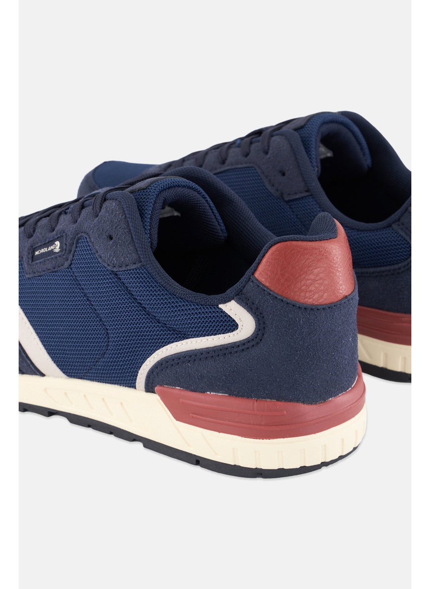 Nordland Men Lace Up Casual Shoes, Navy Combo  - Image 3