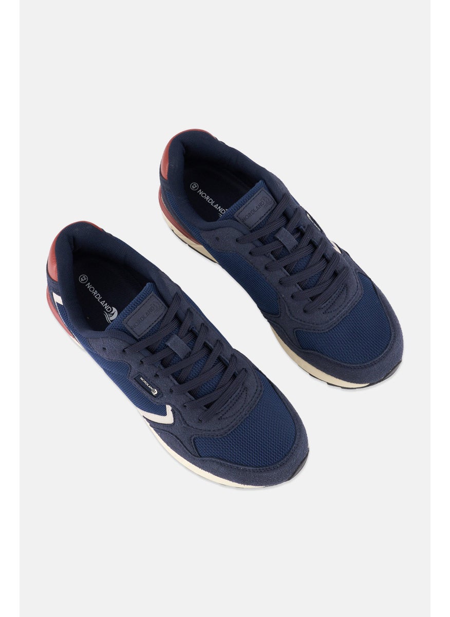 Nordland Men Lace Up Casual Shoes, Navy Combo  - Image 4