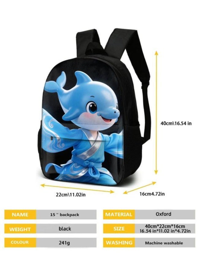 Bright Li Fire Unlock the new fashion of childish fun! Three-piece set of bags, cartoon elements for children and teenagers (students, children, friends' outings, mountain climbing, schooling, etc. can be used) - 26 - Image 5