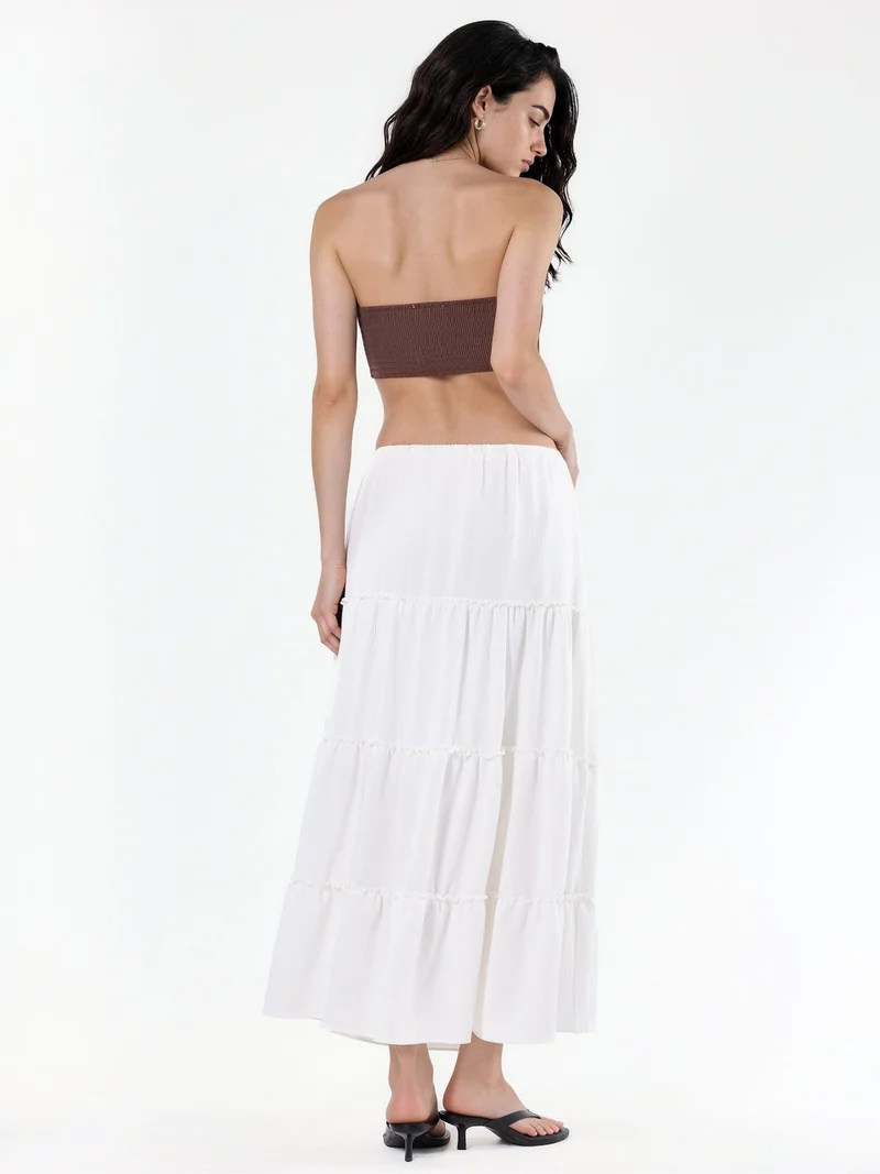 هيكاب Basic Pleated Maxi Skirt