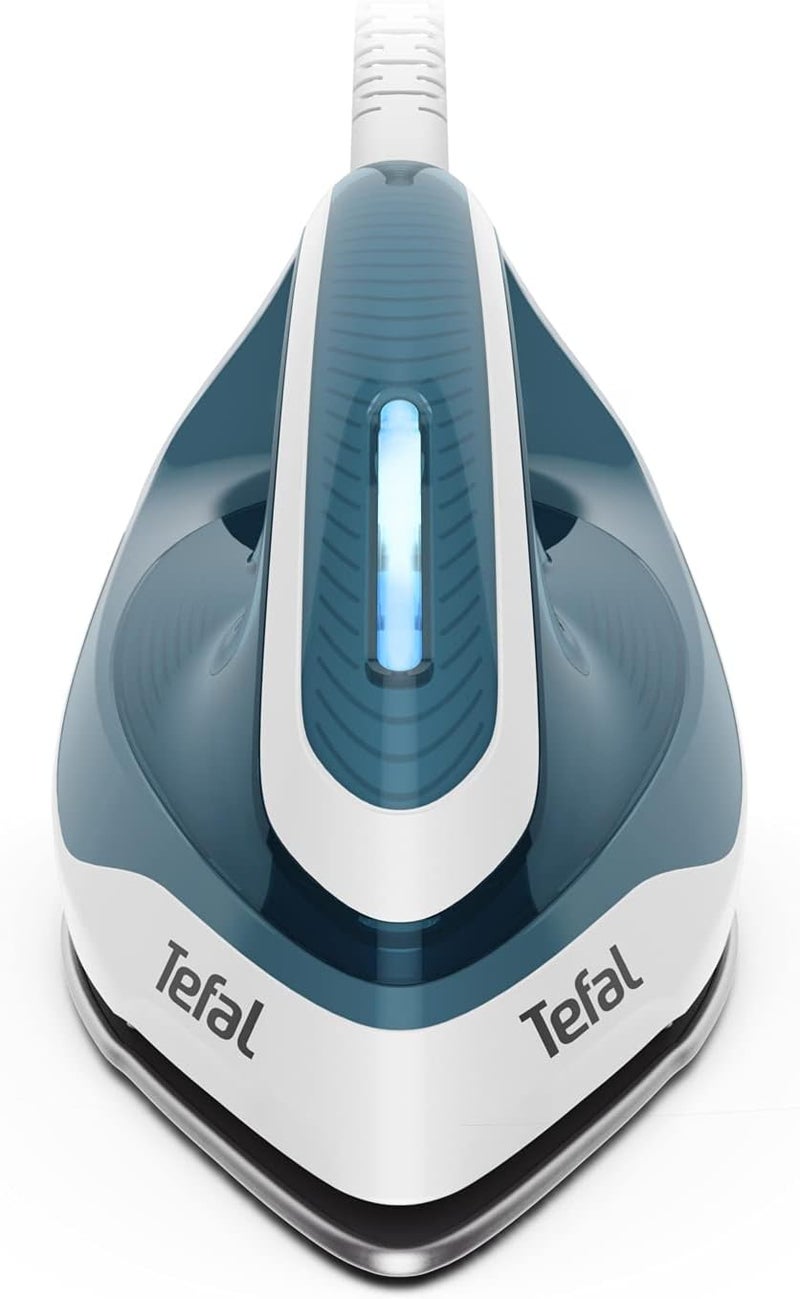 تيفال ستيم ستيشن (TEFAL Steam Station) | إكسبرس إيزي ستيم ستيشن (Express Easy Steam Station) | تدفق بخار عالي الضغط يبلغ 120 جرام/دقيقة أو 350 جرام/دقيقة، مع وظيفة تعزيز الضغط للأقمشة السميكة | قوة 2200 واط | سعة 1.7 لتر | تردد 50/60 هرتز | ضمان لمدة سنتين | الرقم المنتج: SV6131G0 - Image 2