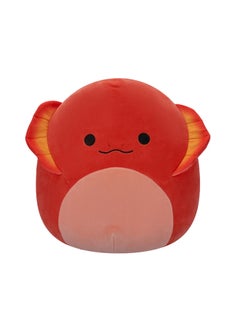 Squishmallows 12 inch Medium Plush Maxie Red Frilled Lizard Officially Licensed Kellytoy Plush Toy Colorful Soft Gift for Kids Girls & Boys Washable Squishy Stuff Toy Multicolor All Age  - Image 1