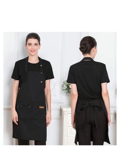 Excefore Apron for Men Women, Adjustable Waterproof Aprons, with Pockets Cooking Kitchen Aprons, Professional Kitchen Apron, for Kitchen, Cooking, Gardening, Painting, Baking Restaurant  - Image 3