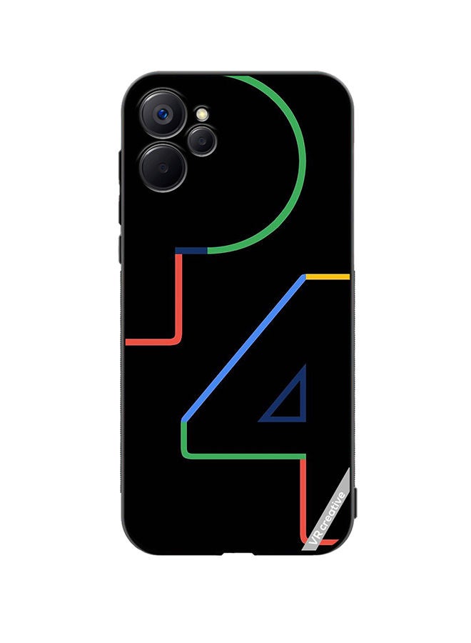 VR CREATIVE Protective Case Cover For Realme 9i 5G P4 Design Design Multicolour - Image 1