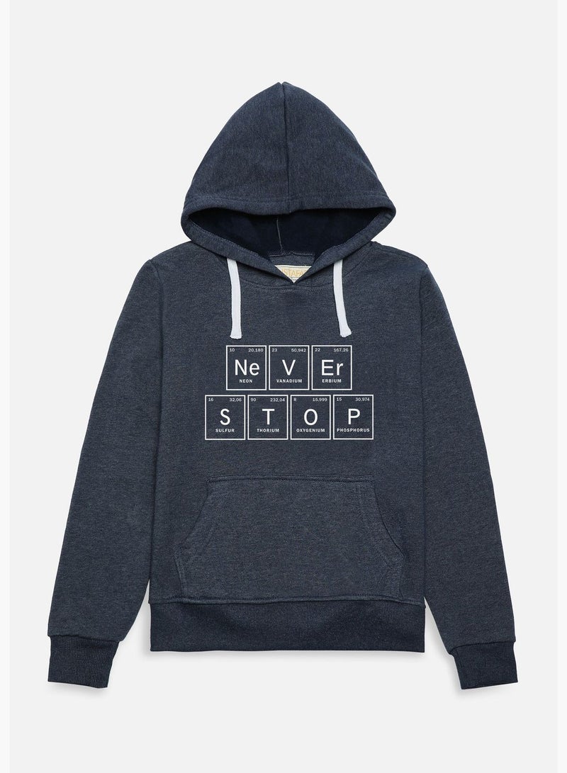 Instafab Front Pocket Printed Hoodie  - Image 2
