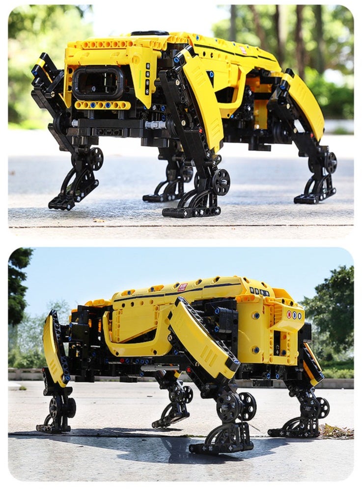 mould king - 15075 Robot Dog MK Dynamics Building Block Toy , Educational MOC Building Blocks Set to Build, Gift for Boy & Girls/Adult Collections Enthusiasts - Image 1