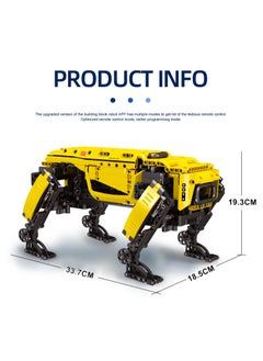 15075 Robot Dog MK Dynamics Building Block Toy , Educational MOC Building Blocks Set to Build, Gift for Boy & Girls/Adult Collections Enthusiasts(936 Pieces with Motor/APP Remote Control) - pzsku/Z130999F061AB1A0EBB5AZ/45/_/1740048521/cec6d113-63de-4825-901a-0a394cbeac05