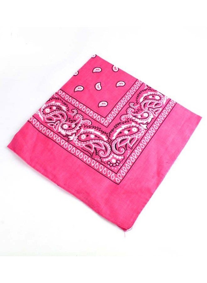 أزياء هيب هوب الأنيقة فرقة الشعر روز الحمراء 55x55 سم