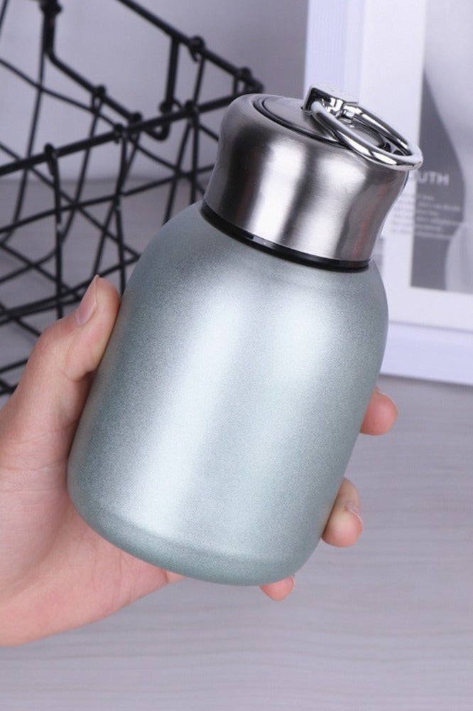 Student Mini Cute 304 Stainless Steel Vacuum Bottle With Portable Handle Sport Camping Leak Proof Vacuum Insulated Water Bottle 300ml - Image 2