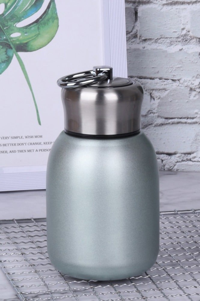 Student Mini Cute 304 Stainless Steel Vacuum Bottle With Portable Handle Sport Camping Leak Proof Vacuum Insulated Water Bottle 300ml - Image 1