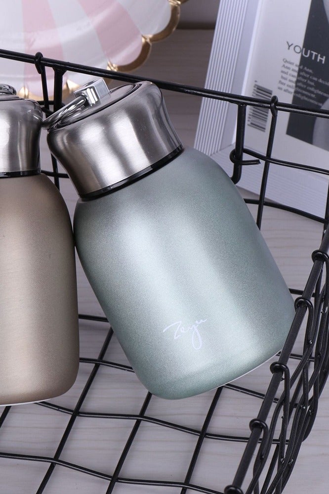 Student Mini Cute 304 Stainless Steel Vacuum Bottle With Portable Handle Sport Camping Leak Proof Vacuum Insulated Water Bottle 300ml - Image 3