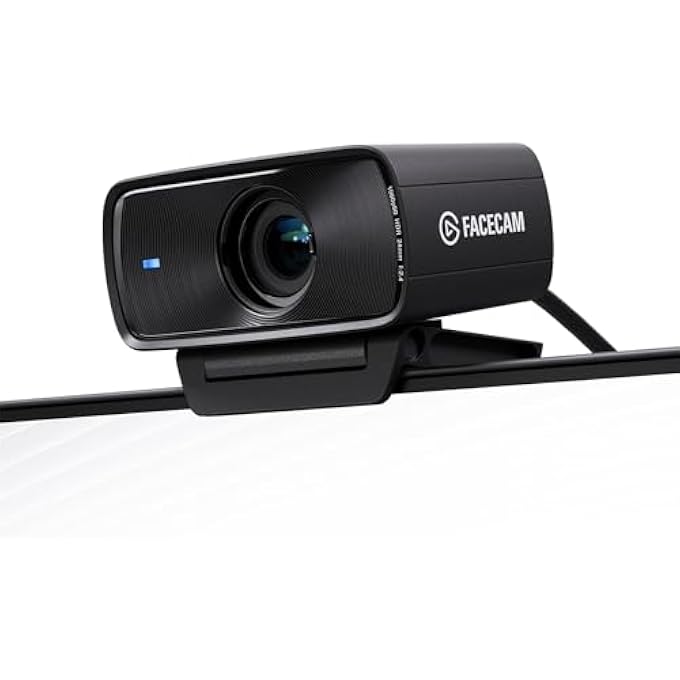 rayihni FACECAM MK.2 – 1080P60 FULL HD WEBCAM, ULTRA LOW-LATENCY STREAMING, PRO LOW-LIGHT PERFORMANCE, LIFELIKE COLOURS, DSLR-STYLE APP CONTROL, HDR & CINEMATIC FX, FOR ZOOM/TEAMS, WORKS WITH PC/MAC - Image 1