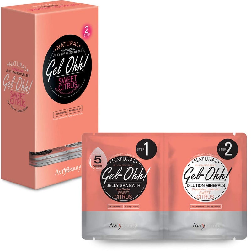 Avry GelOhh Jelly Spa Bath Sweet Citrus