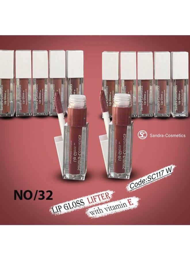Sandra - Sandra Lip Gloss Gel Long lasting - NO.32 - Image 1