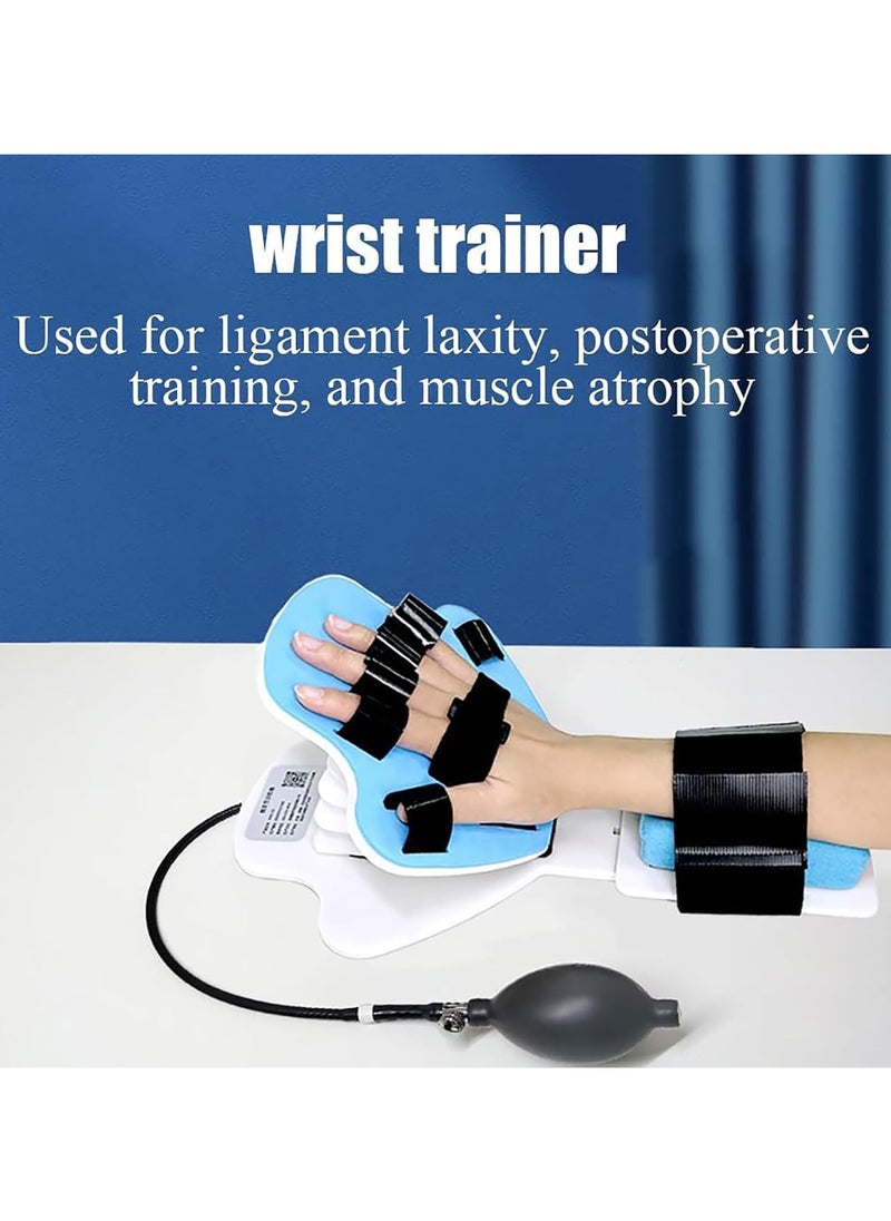 Ru syanl Adjustable Hand Wrist Trainer with Air Bag - Manual Finger Flexion Device for Rehabilitation Uncharged No Battery Required  - Image 2