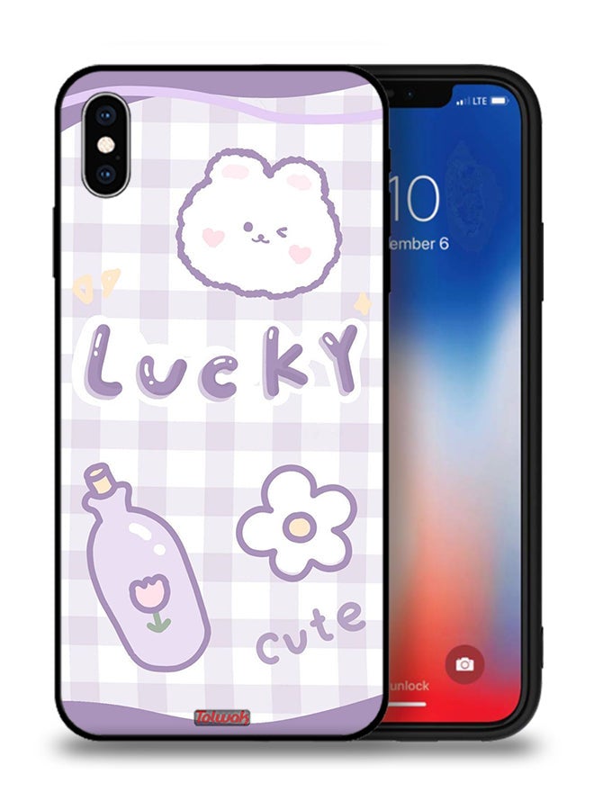 Tolwak Apple iPhone XS Protective Case Lucky Cute - Image 1