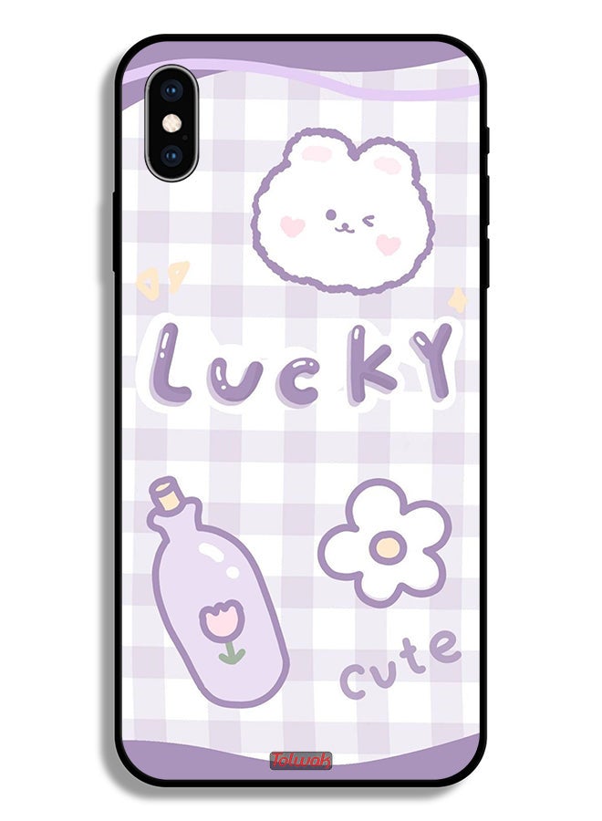 Tolwak Apple iPhone XS Protective Case Lucky Cute - Image 2