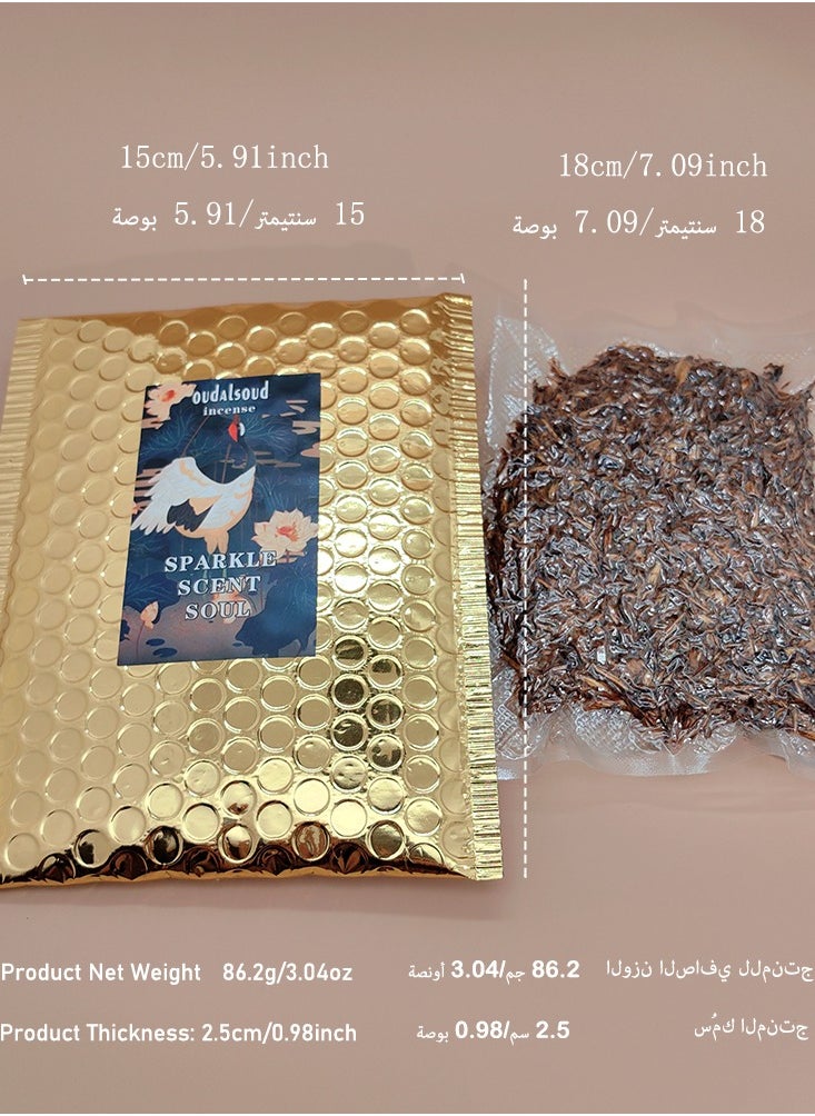 OUDALSOUD - OUD Agarwood Bakhoor Incense/80 gram - Image 1