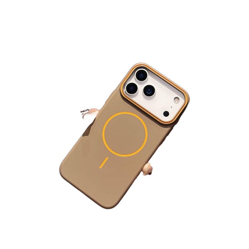 Protective Case | Strong Magnetic | Skin Feel | Desert Gold | Cover for iPhone 16 / 16 Plus / 16 Pro / 16 Pro Max - Image 1