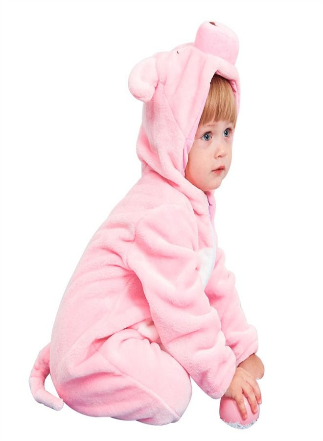 Loquat Baby Three-Dimensional Modeling Hooded Bodysuit 