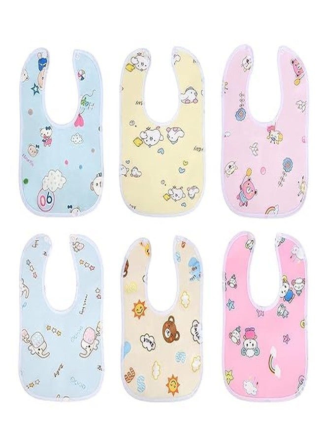 BriKSHi Briskhi Baby Waterproof and Quick Dry Breakfast Lunch Dinner Towel Bibs Apron for Baby boy and Girl Pack of 3 (Multi) - Image 5