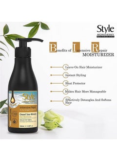 style aromatherapy Professional Repair Nourishing Leavein Moisturizer Hair Cream For Dry Damaged Coloured Dull Frizzy Hair 100Ml  - Image 3