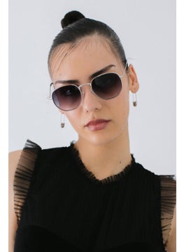 Bilge Karga Bilge Crow Vilda Silver Black Gradient Sunglasses  - Image 1