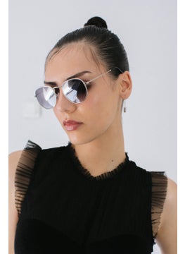 Bilge Karga Bilge Crow Vilda Silver Black Gradient Sunglasses  - Image 3