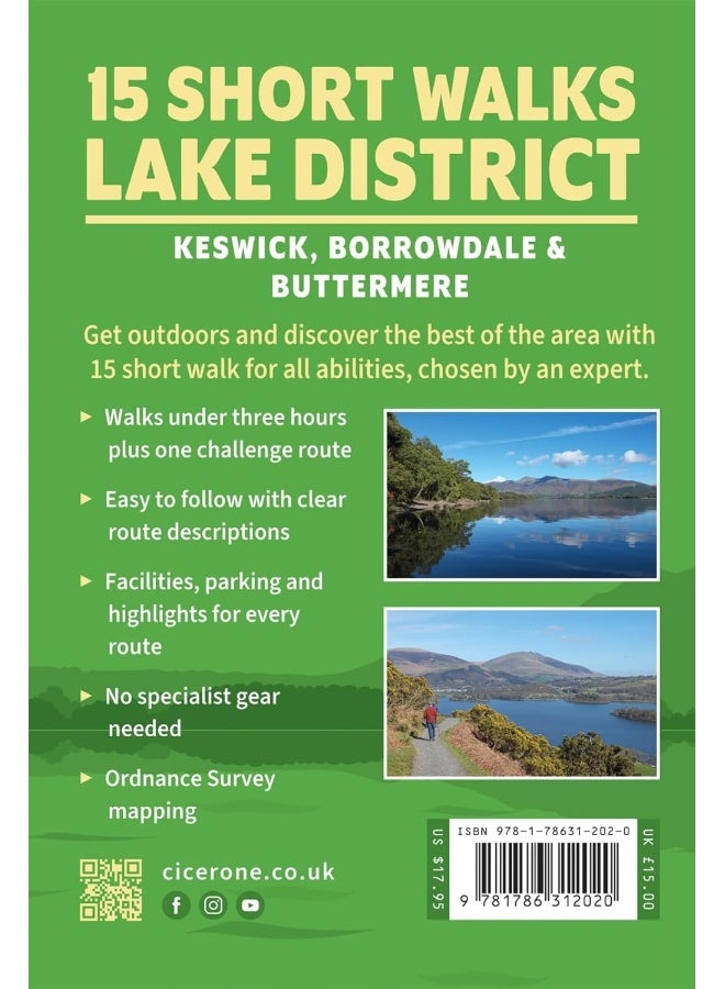 15 Short Walks in the Lake District: Keswick, Borrowdale and Buttermere  - Image 3
