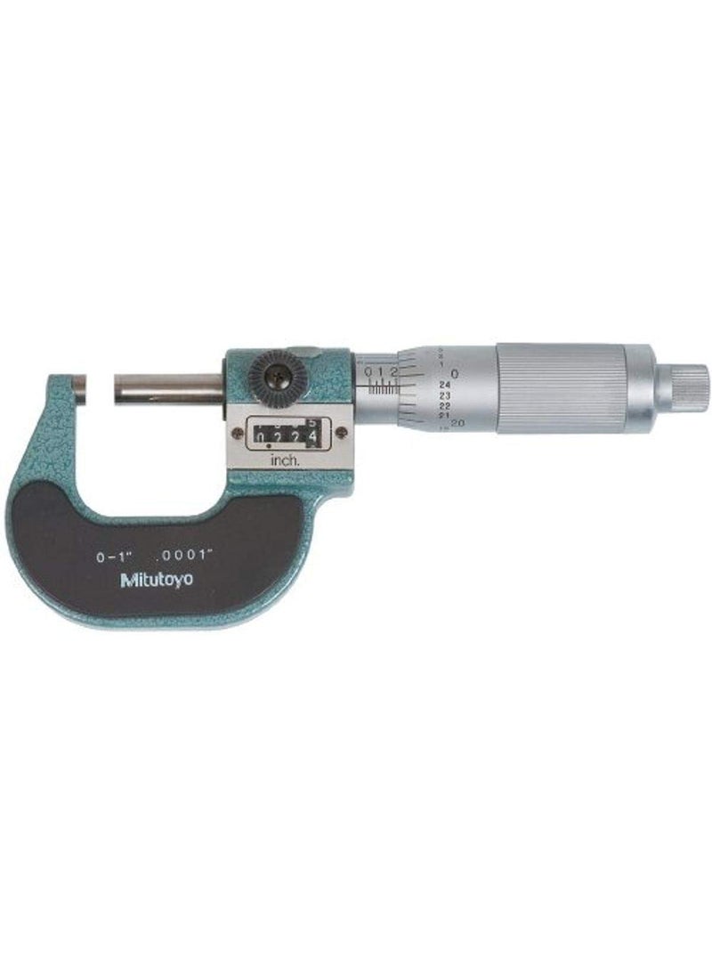 Mitutoyo Mitutoyo 193211 Digit Outside Micrometer Inch Friction Thimble 01 Range 00001 Graduations 00001 Accuracy 