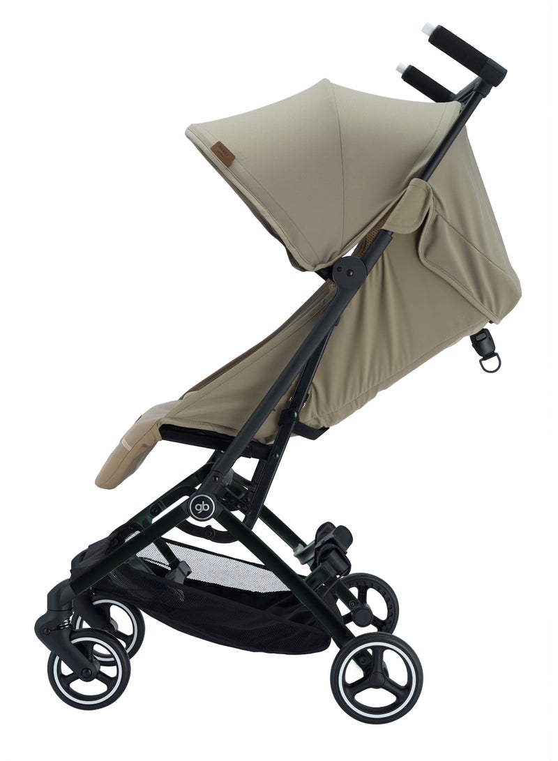 جي بي عربة أطفال Goodbaby Pockit All City Fashion Edition فائقة الصغر مع منسوجات فاخرة، تعليق سلس وقابلة للطي جاهزة للسفر - Image 5