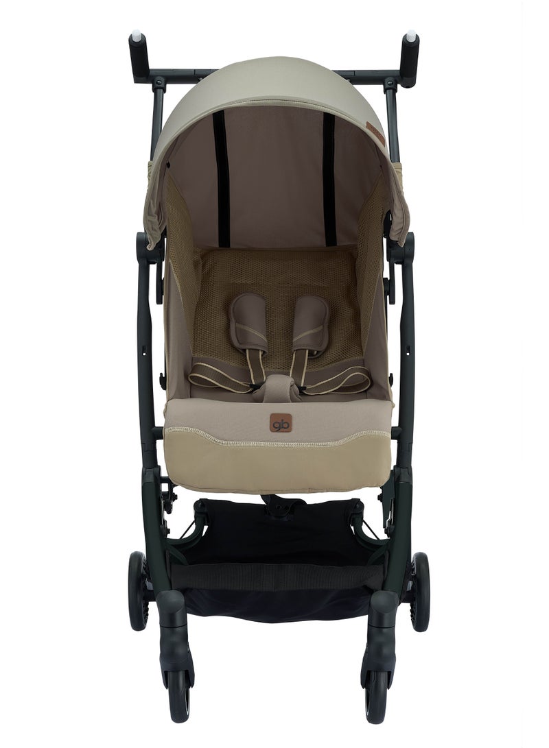 جي بي عربة أطفال Goodbaby Pockit All City Fashion Edition فائقة الصغر مع منسوجات فاخرة، تعليق سلس وقابلة للطي جاهزة للسفر - Image 3