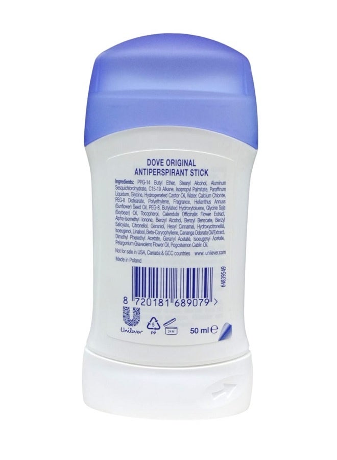 Dove Deodorant Stick original 50ml - Image 2