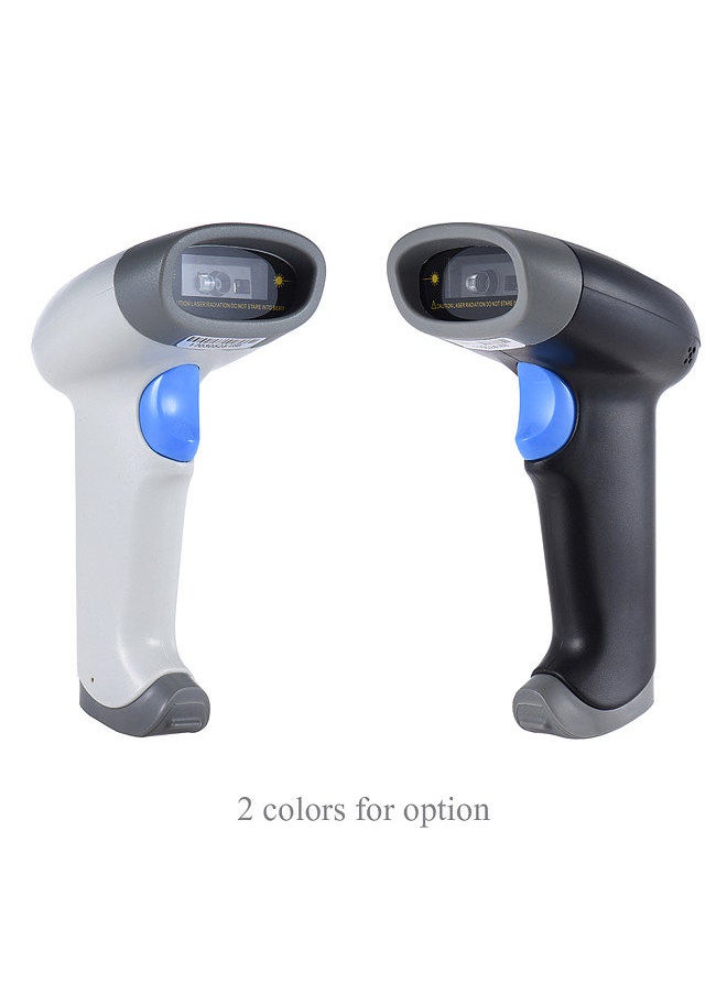 Generic - 2D QR 1D USB Barcode Scanner CCD Red Light PDF417 Screen Scanning Bar Code Reader Support Multiple Language for Wechat Alipay Mobile Payment - Image 1