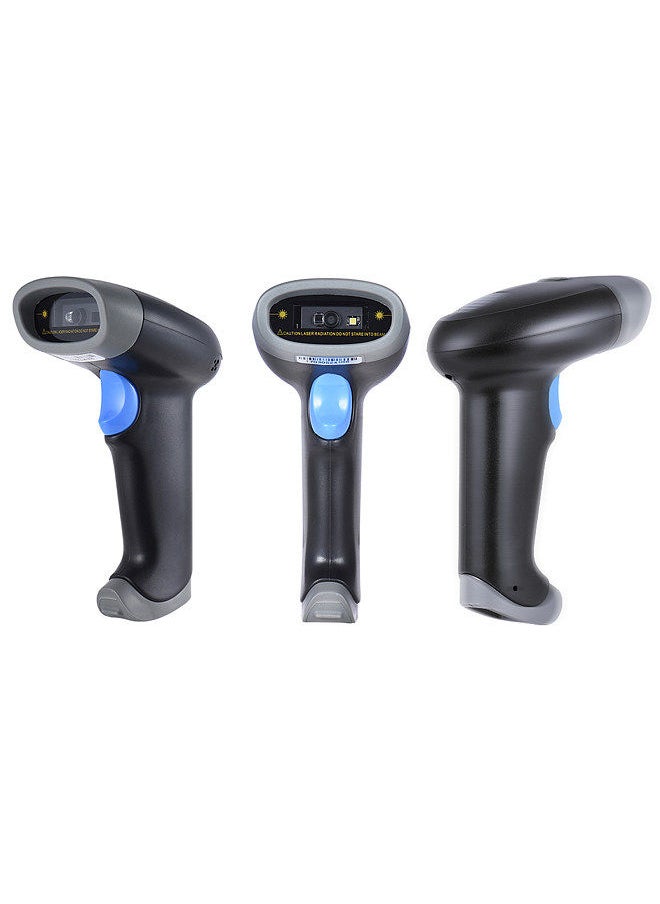 Generic - 2D QR 1D USB Barcode Scanner CCD Red Light PDF417 Screen Scanning Bar Code Reader Support Multiple Language for Wechat Alipay Mobile Payment - Image 1
