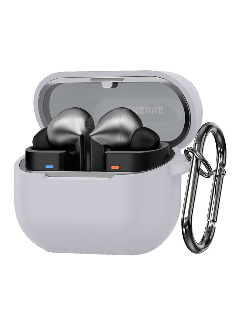 CATANES ( for Galaxy Buds 3 Pro / Buds 3 ) Case, Premium Silicone Case with Carabiner Shockproof Soft Silicone Protective Case for Men,Women - Image 1