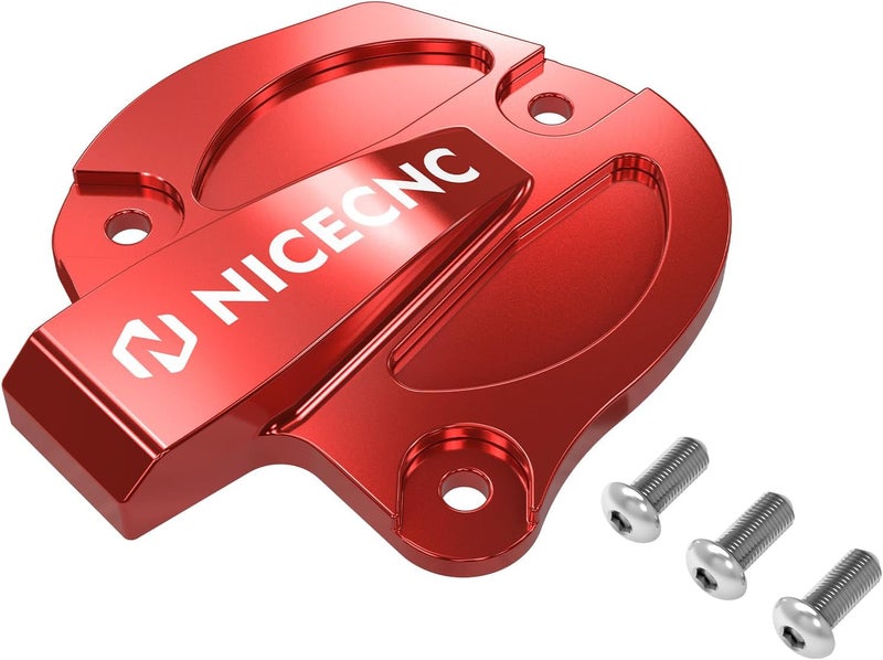 NICECNC Red Saving System Cover Guard Protector Compatible with Yamaha Raptor 700 YFM700 2013 2015-2026, Raptor 700R YFM700R 2009 2011-2026, See Fitments - Image 1