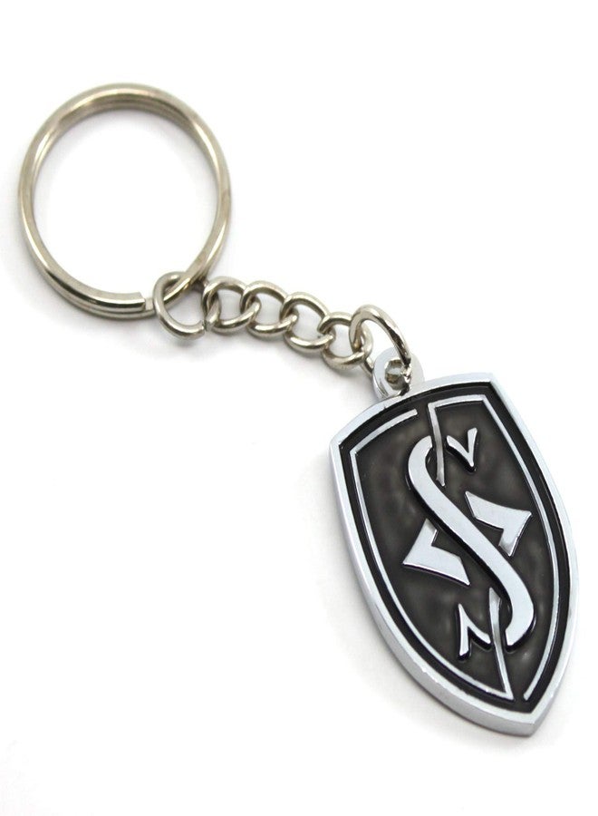 روتاري13بي1 ميدالية مفاتيح بشعار سيلفيا Rotary13B1 - أسود - Image 2