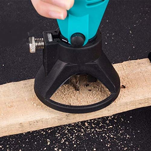 DIY Crafts DIY Crafts Pack Of 3 Pcs Black Electric Grindering Locator Twist Nose Cap DIY Tools For Drill Horn Cap Polishing Carving Dedicated Tools Grindering Power AccePack Of 3 Pcs Black  - Image 3